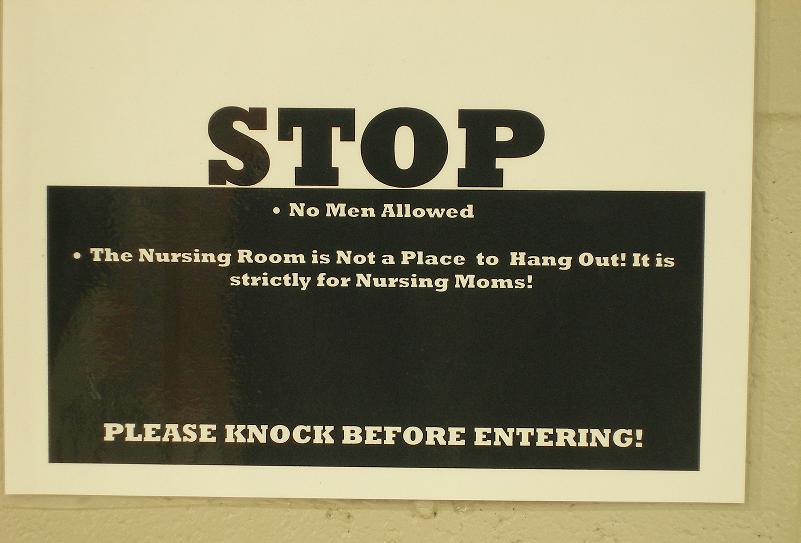 nursing mothers only