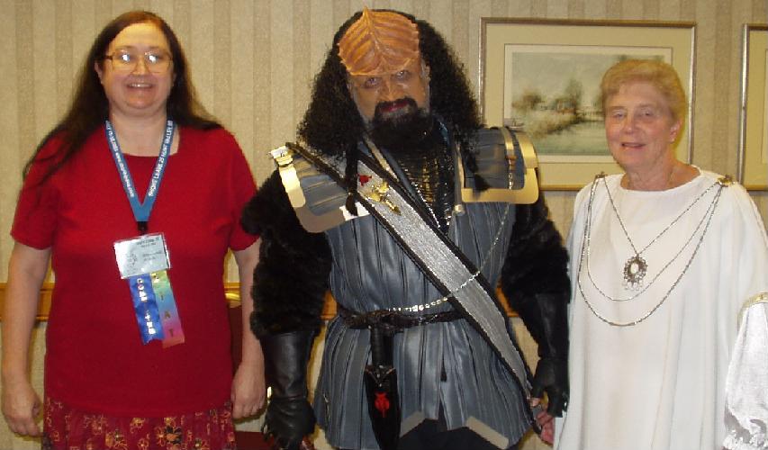 Klingon at the blood drive